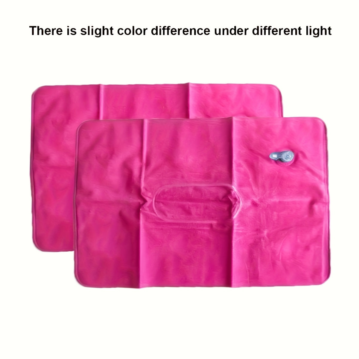 Travel Multi-Functional Inflatable Pillow Set(2-Pack)- Compact Essential, Provides Neck and Lumbar Support, Suitable for Office, Car, Camping, Hiking, and Naps. Suitable for Providing Neck Support on Airplanes, During Office Breaks, and Outdoor Act