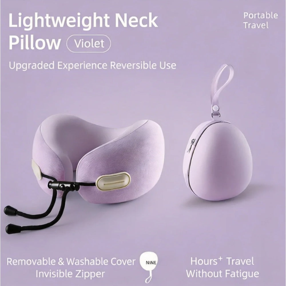 Memory U-Shaped Pillow Neck Travel Aircraft Pillow Neck Protection Nap Sofa Side Sleeping Cervical Spine Anti-Head Bias