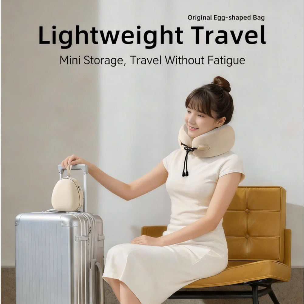 Memory U-Shaped Pillow Neck Travel Aircraft Pillow Neck Protection Nap Sofa Side Sleeping Cervical Spine Anti-Head Bias