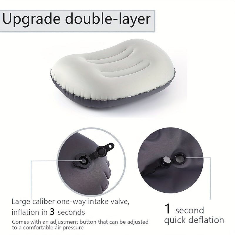 Ultra Light Inflatable Camping Travel Pillow