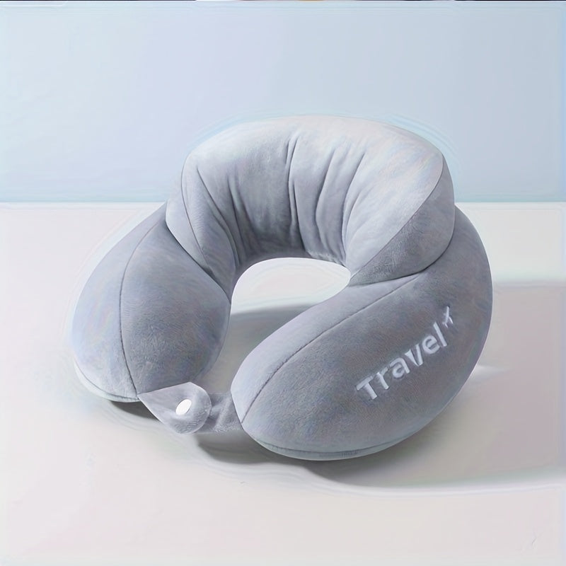U-Shaped Pillow Travel Pillow Neck Protection Neck Pillow Cervical Pillow Memory Foam Aircraft U-Shaped Pillow Car Sleeping Artifact