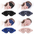 4pcs 3D Three-dimensional Eye Mask, Light-blocking Sleep Mask, Zero Pressure, Non-pressurizing on the Eyes, Breathable, Eye Protection, Sleep Aid, Suitable for Travel and Naps, Unisex, Can Be Used with Earplugs to Create a Complete Immersive Resting