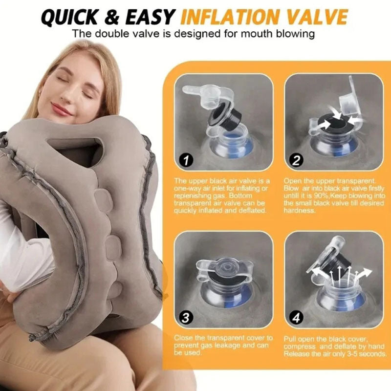 Airplane Neck Support Inflatable Travel