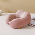 U-Shaped Pillow Memory Cotton Hump Slow Rebound Lunch Break Neck Pillow Travel U-Shaped Neck Pillow Logo Mesh Cloth U-Shaped Pillow