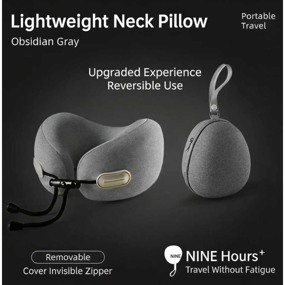 Memory U-Shaped Pillow Neck Travel Aircraft Pillow Neck Protection Nap Sofa Side Sleeping Cervical Spine Anti-Head Bias