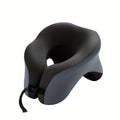 1pc Ergonomic U-Shaped Nap Pillow, Portable & Machine Washable, Comfortable for Office, Student, And Travel Use, Available In Blue, Gray, Pink,  Ergonomic Design, Lightweight Pillow, Breathable Material, Soft Fabric, Frequent Travelers, Professionals