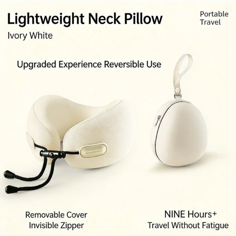 Memory U-Shaped Pillow Neck Travel Aircraft Pillow Neck Protection Nap Sofa Side Sleeping Cervical Spine Anti-Head Bias