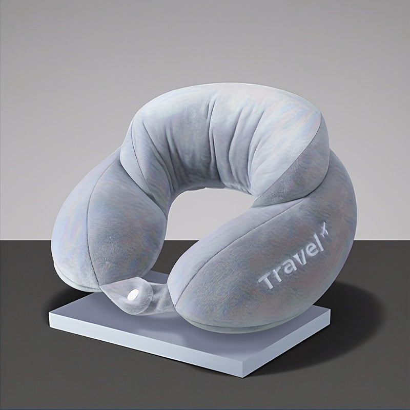 U-Shaped Pillow Travel Pillow Neck Protection Neck Pillow Cervical Pillow Memory Foam Aircraft U-Shaped Pillow Car Sleeping Artifact