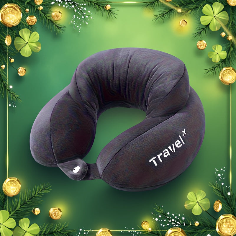 U-Shaped Pillow Travel Pillow Neck Protection Neck Pillow Cervical Pillow Memory Foam Aircraft U-Shaped Pillow Car Sleeping Artifact